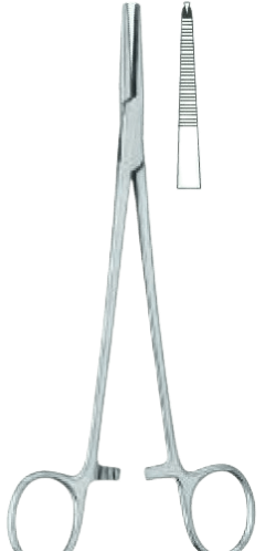 Затискач кровоспинний по Бейбі-Адсон, прямий, 1х2 зубий, 180 мм, типу москіт Bio Tules Impex BTS-24-271